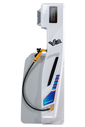 Çocuk Odası - Vento Arabalı Yatak - Sport 3 Kapılı Dolap, Şifonyer - Beyaz