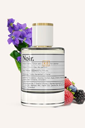 K8 Kadın EDP Parfüm 50 ML