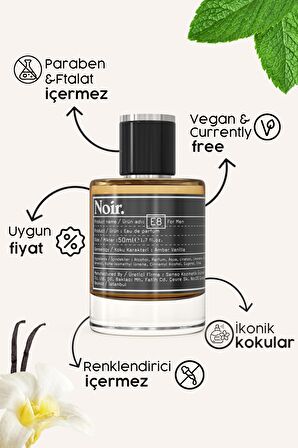 E8 Erkek EDP Parfüm 50 ML