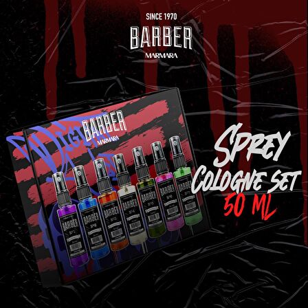 7 Mix Set EDC Sprey Kolonya 50 ML