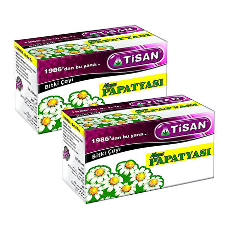 Tisan Mayıs Papatyası Bitki Süzen Poşet Çay 2 x 20'li