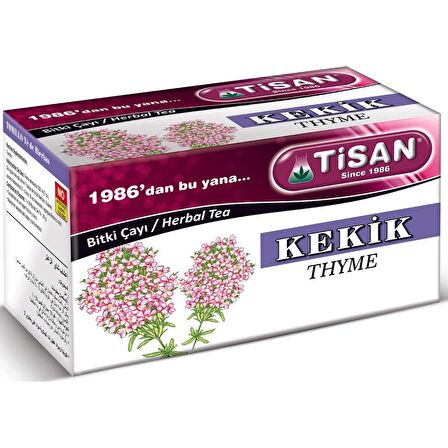 Tisan Kekik Çayı 20' li Süzen Poşet