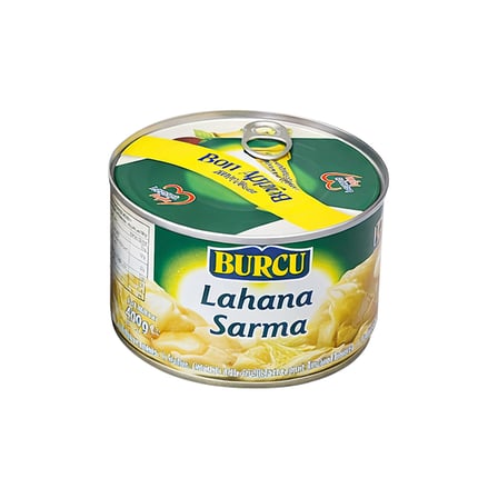 Burcu Patlıcan Kızartma ve Lahana Sarma 400 gr 4 lü Karma Paket