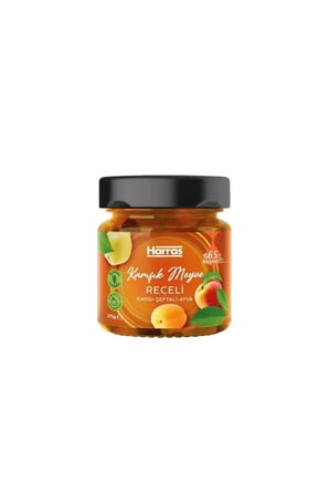 Şeker İlavesiz Karışık Meyve Reçeli 275 G x 2 Adet - %65 Meyve Oranlı Kayısı Şeftali Ayva Karışımı
