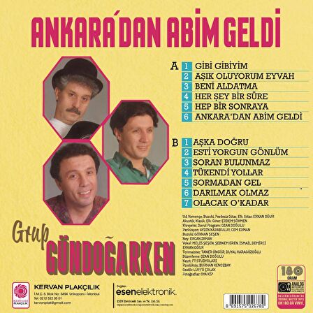 Grup Gündoğarken - Ankara'dan Abim Geldi (Plak)  