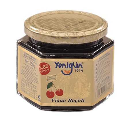 Yenigün Gold Vişne Reçeli 450 Gr