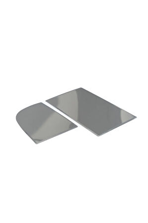 Mercedes Vito W639 Krom Depo Kapağı 2 Parça 2003-2014 Arası Paslanmaz Çelik