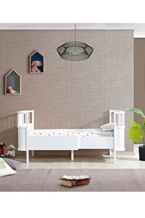 Mdf Beşik, Bella Büyüyen Beşik 90x120 1 Adet Comfort Yatak