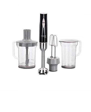 KORKMAZ A445 VERTEX MEGA SİYAH BLENDER SETİ