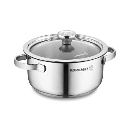 Korkmaz A1399 Minika 14 cm Çelik Derin Tencere