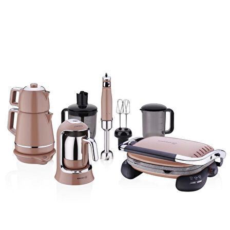 Korkmaz Mocha 15 Parça Elektro Set A1850