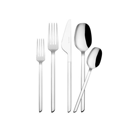 Korkmaz Flata 30 Parça Çatal Kaşık Bıçak Seti A2206