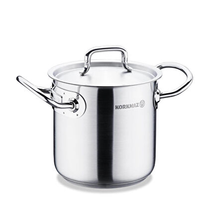 Korkmaz Proline Gastro Satin Ekstra Derin Tencere 14x14 cm