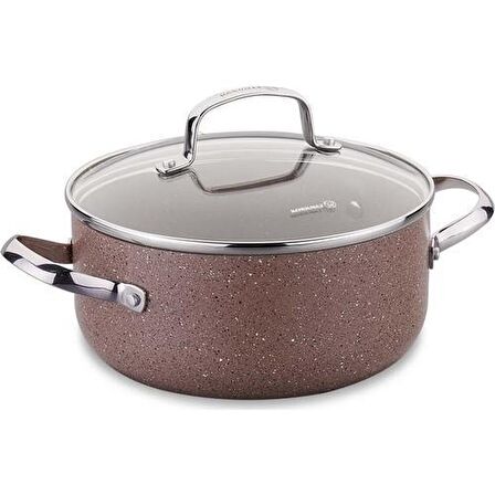 Korkmaz A2905 Browni 26 cm Granit Derin Tencere