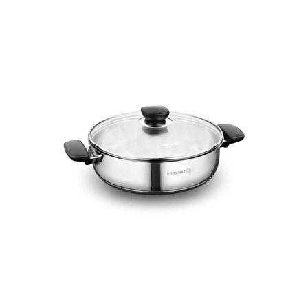 Korkmaz Kappa 26 cm Kısa Tencere A1691-1