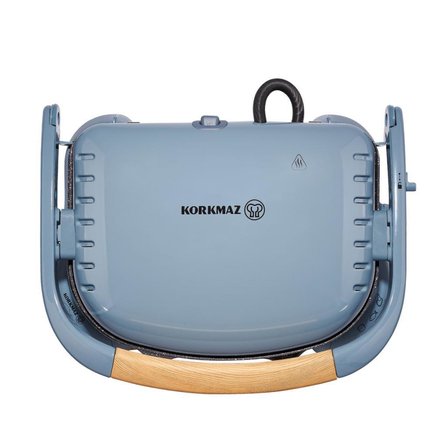 Korkmaz Castron Minta Tost Makinesi 1800W Seramik Döküm Izgara