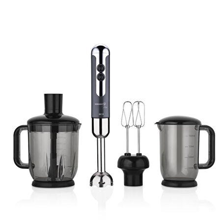 KORKMAZ A447-18 MİA MEGA BLENDER SET COSMİCA/KROM 