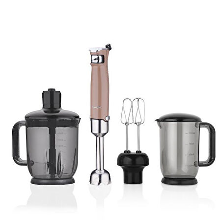 KORKMAZ A449-03 PERFORMİX MEGA BLENDER SET MOCHA 