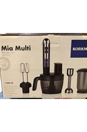 Korkmaz Mia Multi Azura/krom Blender Set