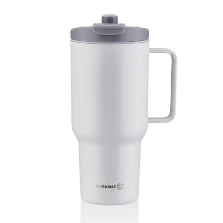 Korkmaz Freedom Pipetli Buz Mavisi Termos 1 Litre A5577-3