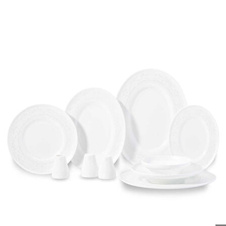 Korkmaz Bella Collection 60 Parça Yemek Takımı A8162