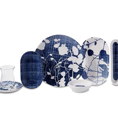 Korkmaz Gardena A8393 28 Parça 6 Kişilik Kahvaltı Takımı 