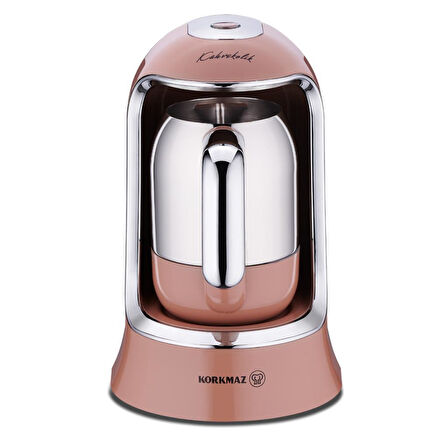KORKMAZ A860-17 KAHVEKOLİK OTOMATİK KAHVE MAKİNESİ MOCHA/KROM