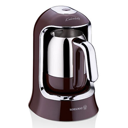 KORKMAZ A860-18 KAHVEKOLİK OTOMATİK KAHVE MAKİNESİ ROBUSTA/KROM 