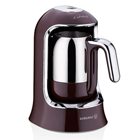 KORKMAZ A860-18 KAHVEKOLİK OTOMATİK KAHVE MAKİNESİ ROBUSTA/KROM 