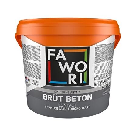 Fawori Brüt Beton Astarı 12 kg Yeşil