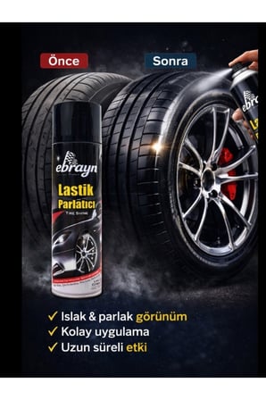 Premium Lastik Parlatıcı Aerosol 500 ml
