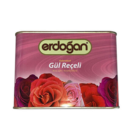 Erdoğan Teneke Gül Reçeli 1 kg