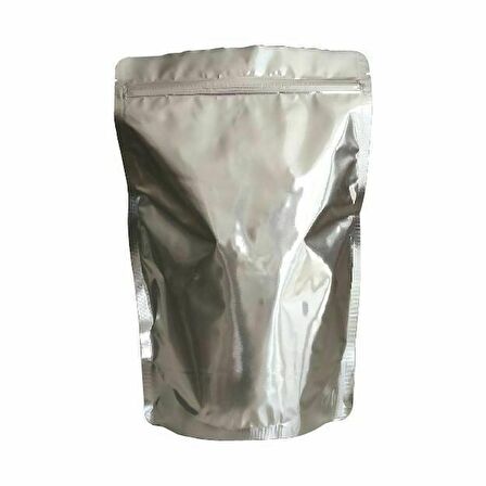 Gümüş Alümi̇nyum Ki̇li̇tli̇ Doypack 16x27+4,5 Cm 500 Gr 1000 Adet