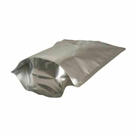 Gümüş Alümi̇nyum Ki̇li̇tli̇ Doypack 16x27+4,5 Cm 500 Gr 100 Adet