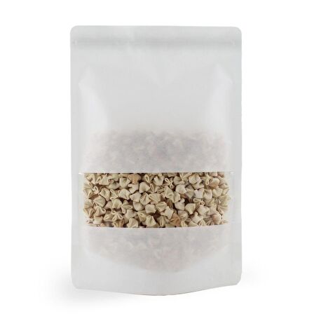 Beyaz Kraft Dar Pencereli̇ Ki̇li̇tli̇ Doypack 11x18+3,5 Cm 100 Gr 1000 Adet
