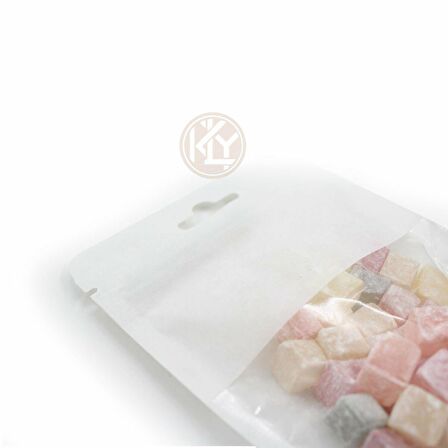 Beyaz Kraft Geni̇ş Pencereli̇ Ki̇li̇tli̇ Doypack 11x18+3,5 Cm 1000 Adet