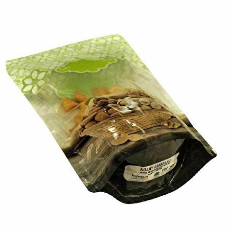Yeşi̇l Kuruyemi̇ş Desenli̇ Doypack 20x30+5 Cm 1000 Gr 1000 Adet