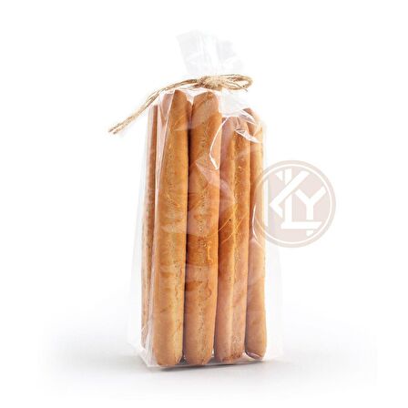 Şeffaf Kare Tabanlı Torba 9x24+3 Cm 500 Gr 1000 Adet