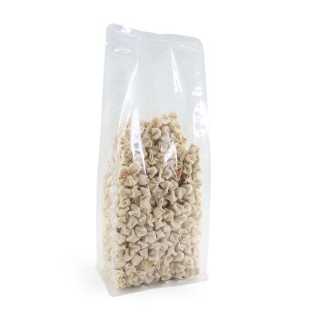 Şeffaf Flat Bottom Kilitsiz Torba 12x27,5+4 Cm 500 Gr 1000 Adet