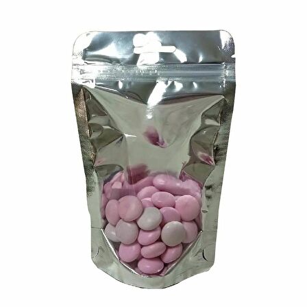 Şeffaf Metali̇ze Ki̇li̇tli̇ Doypack 11x18+3,5 Cm 100 Gr 100 Adet
