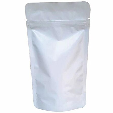 Beyaz Alümi̇nyum Ki̇li̇tli̇ Doypack 20x30+5 Cm 1000 Gr 100 Adet