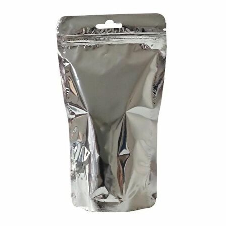 Yeşil Şeffaf Metalize Doypack 11x18+3,5 Cm 100 Gr 1000 Adet