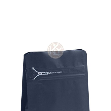 Mavi Flat Bottom Kilitli Buradan Açınız Torba 11x21+4 Cm 250 Gr 1000 Adet