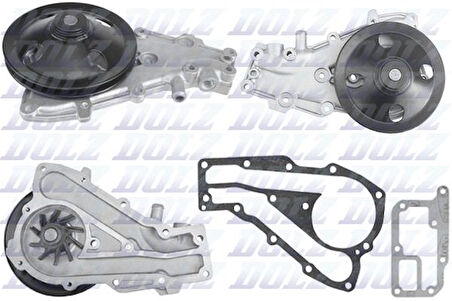 Renault Eski Devirdaım Su Pompası Renault 5 - 9 - 11 - 19 - 21 - Express 1.1 - 1.2 - 1.4 - Dolz R129