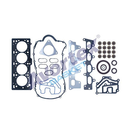 Renault Motor Full Takım Conta Skcli Nbr Keceli Subap Lastıklı Megane Clio Laguna 1,4 1,6v / 1,6 16v (k4j K4 - Avortex 854200