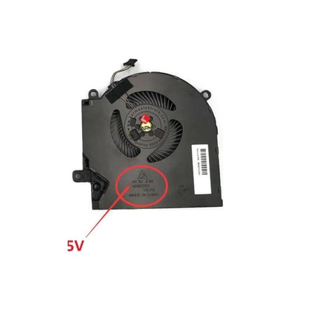 Hp Omen 15-ek, 15-en Serisi Notebook GPU Fan / Ver.2 (Sol Fan - 5V)  - FAN710V2
