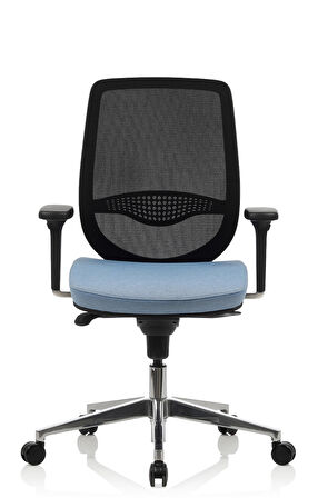 Bürosit Rhyme Alüminyum Çalışma Koltuğu (Kumaş)