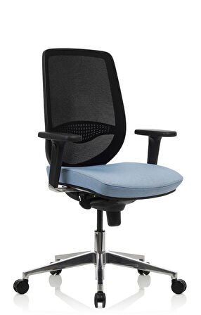 Bürosit Rhyme Alüminyum Çalışma Koltuğu (Kumaş)