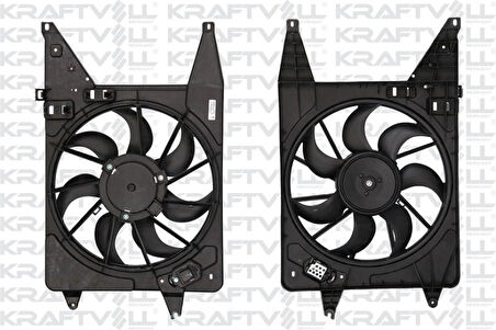 Renault Fan Motoru Davlumbazlı Logan Sandero 1.5dci Euro 5 10> - Kraftvoll 08120023