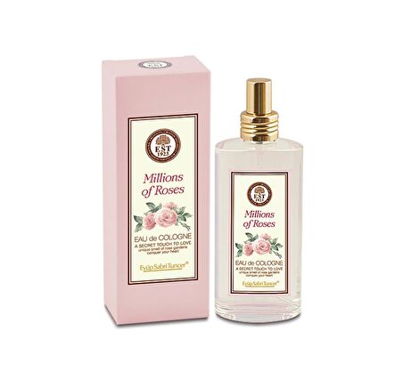 EST 1923 Millions of Roses Gül Kolonyası 68 Derece Sprey Cam Şişe 150 ml